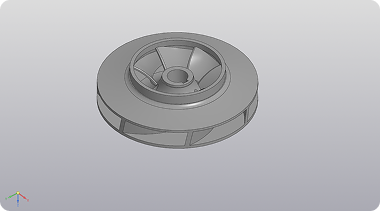 Реверс-инжиниринг рабочее колесо (импеллер)